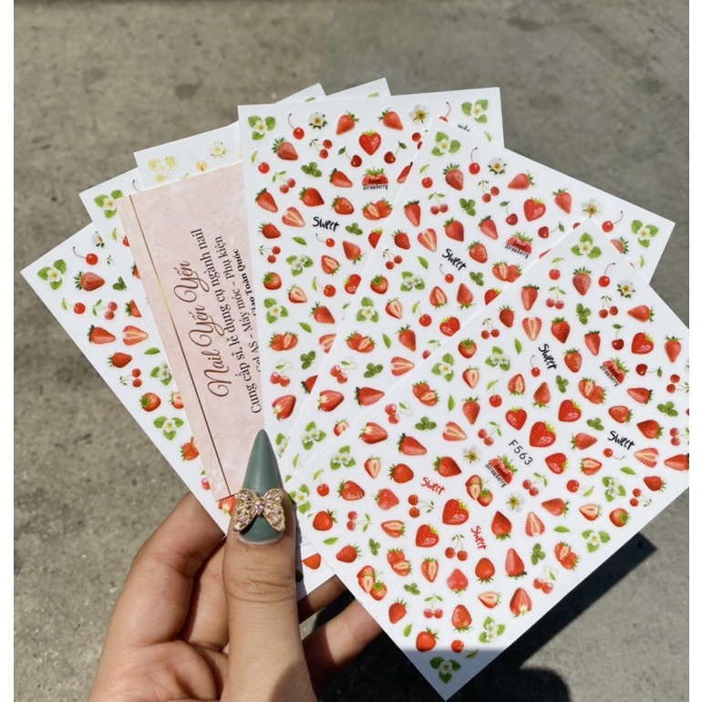 Sticker hình dán móng