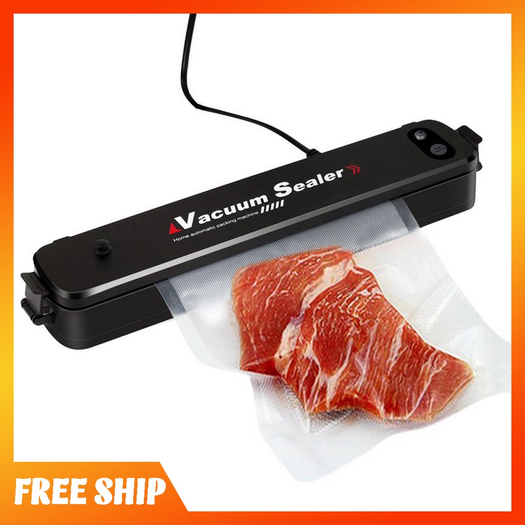 [TẶNG 10 TÚI HÚT] Máy hút chân không thực phẩm Vacuum Sealer siêu tiện dụng, bảo quản thực phẩm, giữ thực phẩm tươi ngon