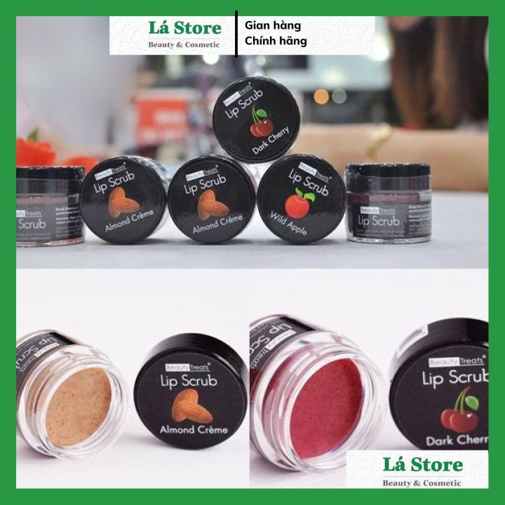 Hàng chuẩn - Tẩy Da Chết Môi Lip Scrub Beauty Treats hương trái cây