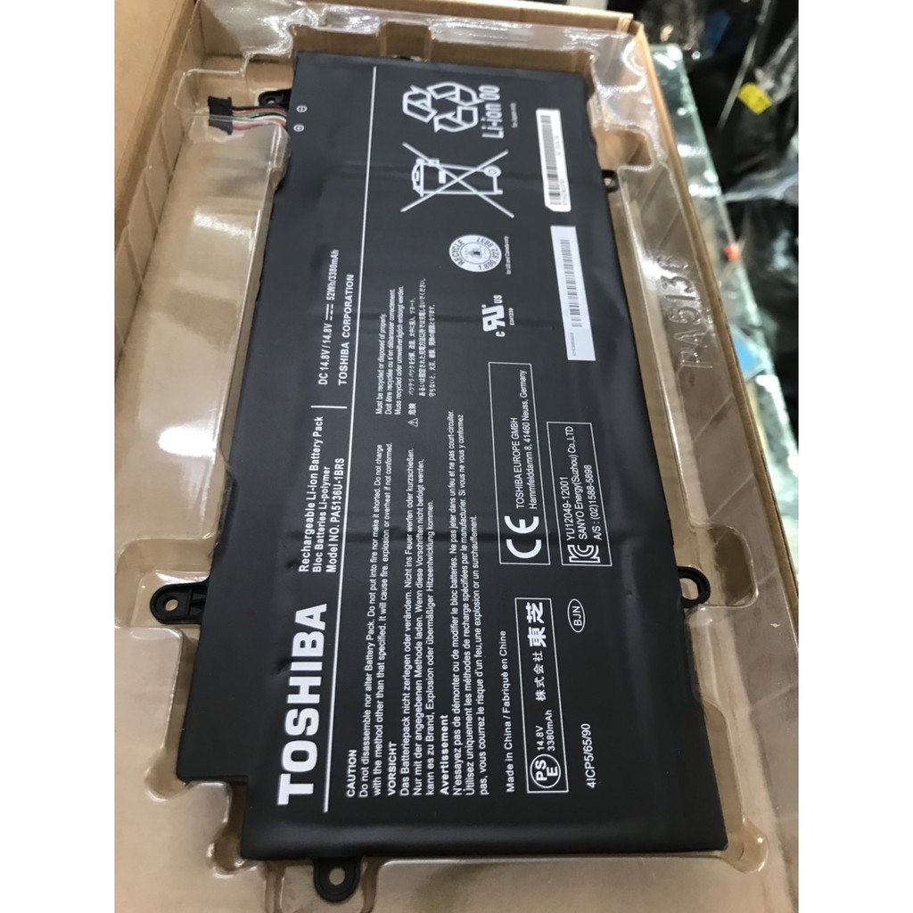 Pin Toshiba (Original)52wh Portege Z30 Z30-A Z30-B 5136 PA5136U-1BRS Battery