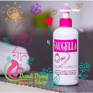 Dung dịch vệ sinh bé gái Sagella 200ml