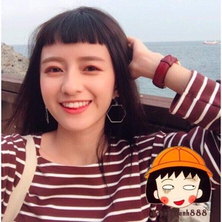 Tóc giả💕❤️Freeship-mái ngố tóc thật-ảnh thật