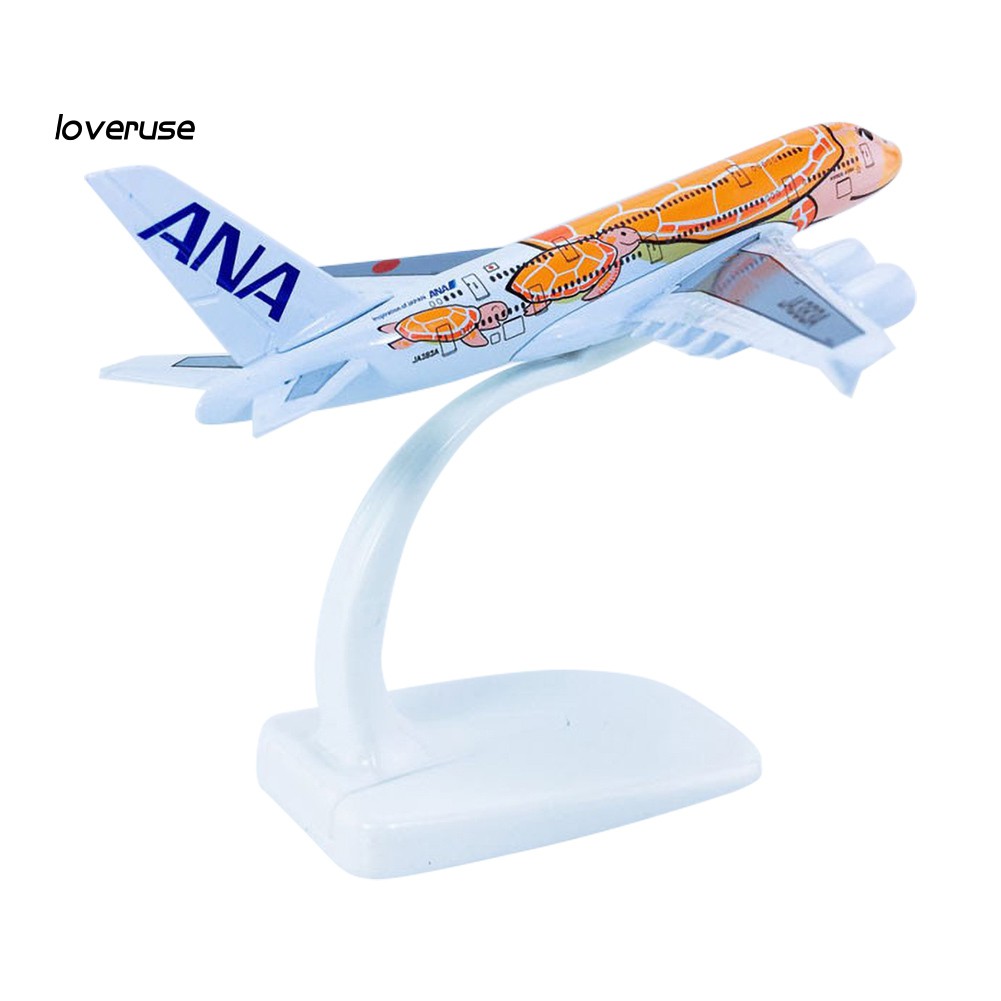 Mô hình đồ chơi máy bay chiến đấu bằng hợp kim ANA A380 KALA tỷ lệ 1/500 chất lượng cao