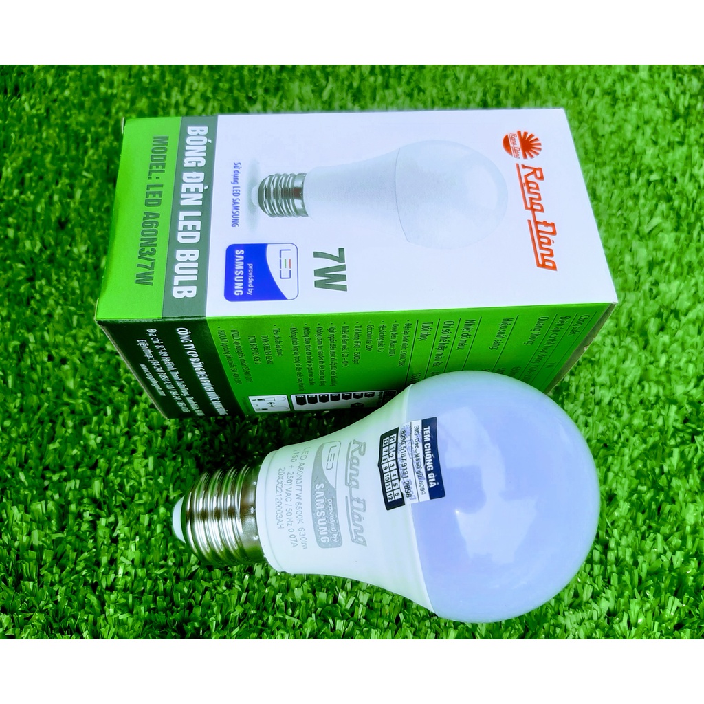 Bóng Đèn Led Buld Tròn 7W Rạng Đông Chính Hãng ( Bảo Hành 2 Năm )