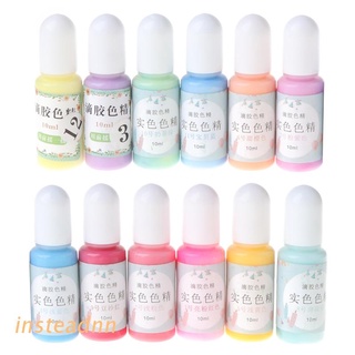 Bộ 12 lọ màu sắc kẹo ngọt làm trang sức resin epoxy diy