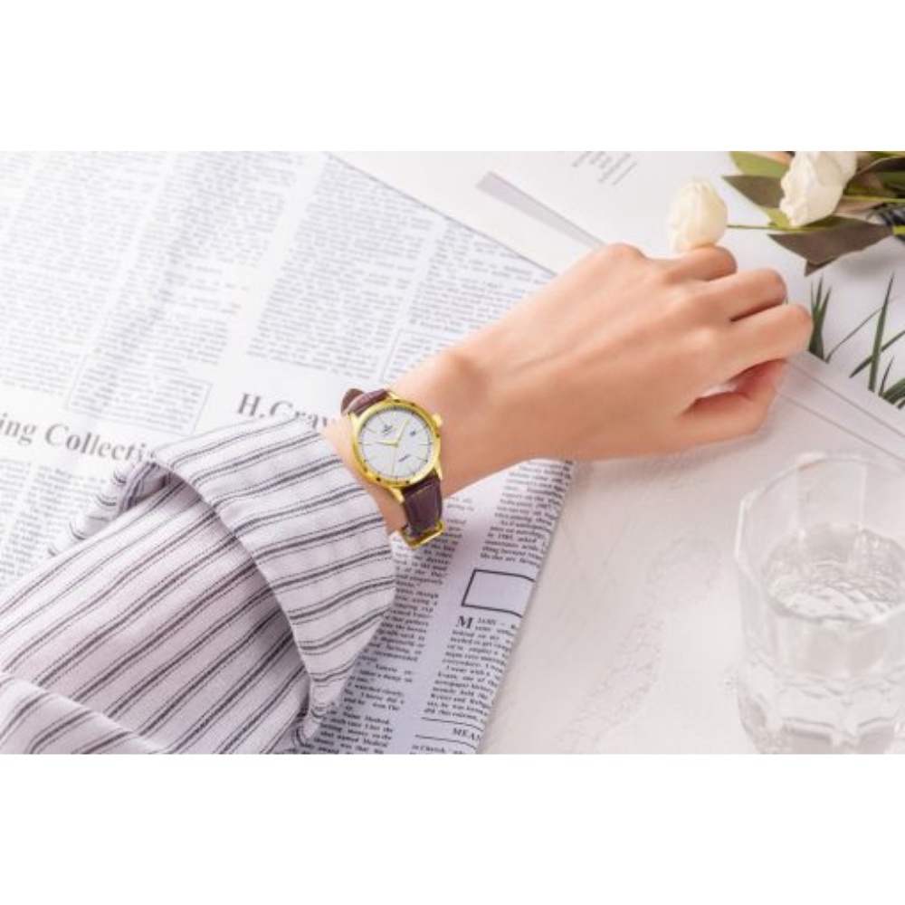 Đồng hồ đôi SRWATCH SL3008.4602CV nữ và SG3008.4602CV nam , mặt kính sapphire , chống trầy , chống nước , bảo hành 1 năm