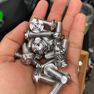 Ốc đĩa 8li*20 salaya ốc đĩa inox siêu sáng Giá 1 Ốc