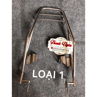 CẢN SAU (baga sau) XE 67 KIỂU CAO INOX 304 LOẠI 1 DÀY