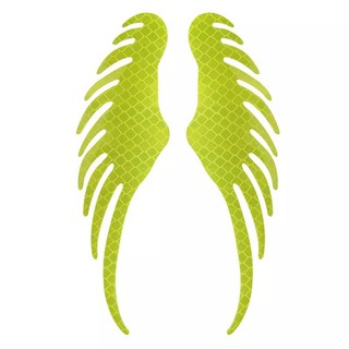 Logo đôi cánh phản quang dán ô tô, xe máy