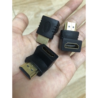 jack chuyển HDMI góc 90 độ (thẳng thành cong)