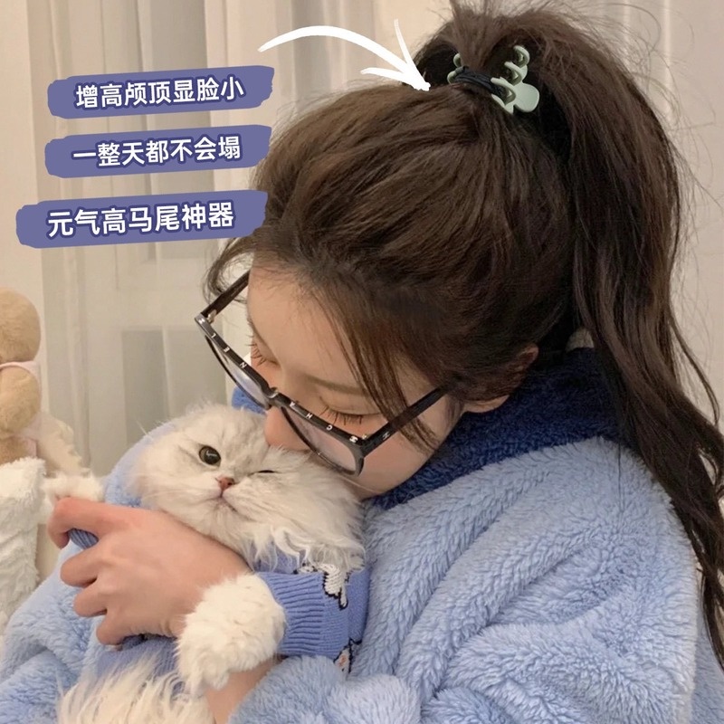 Kẹp Tóc Đuôi Ngựa Cỡ Nhỏ Thời Trang Hàn Quốc Mới Cho Nữ