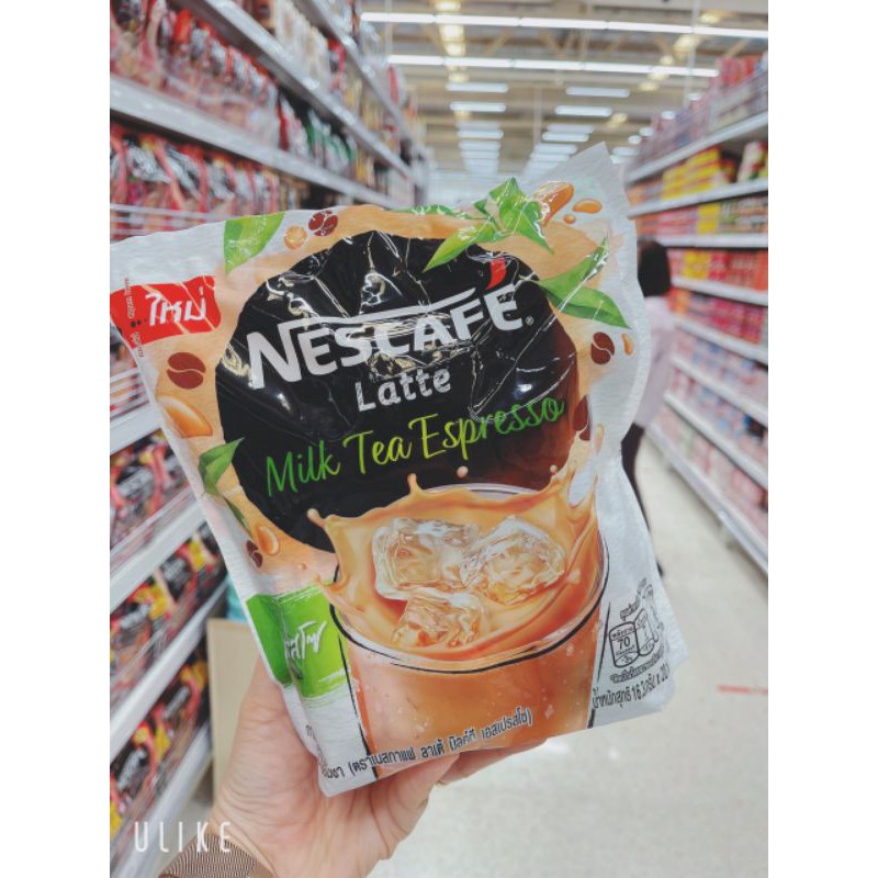 Nescafe Latte Caramel Biscuit Thái Lan