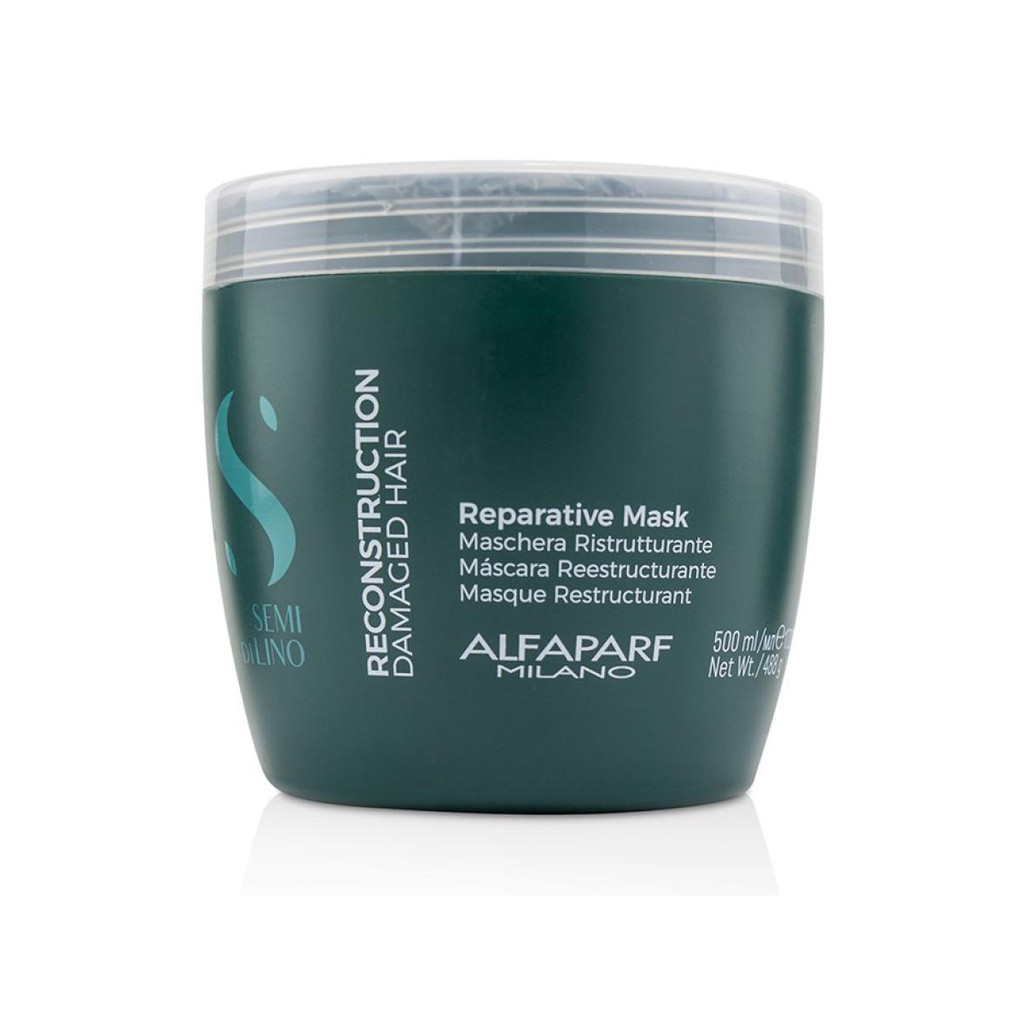 Mặt nạ reconstruction phục hồi tóc hư tổn Semi Dilino Reparative Mask Alfaparf 500ml