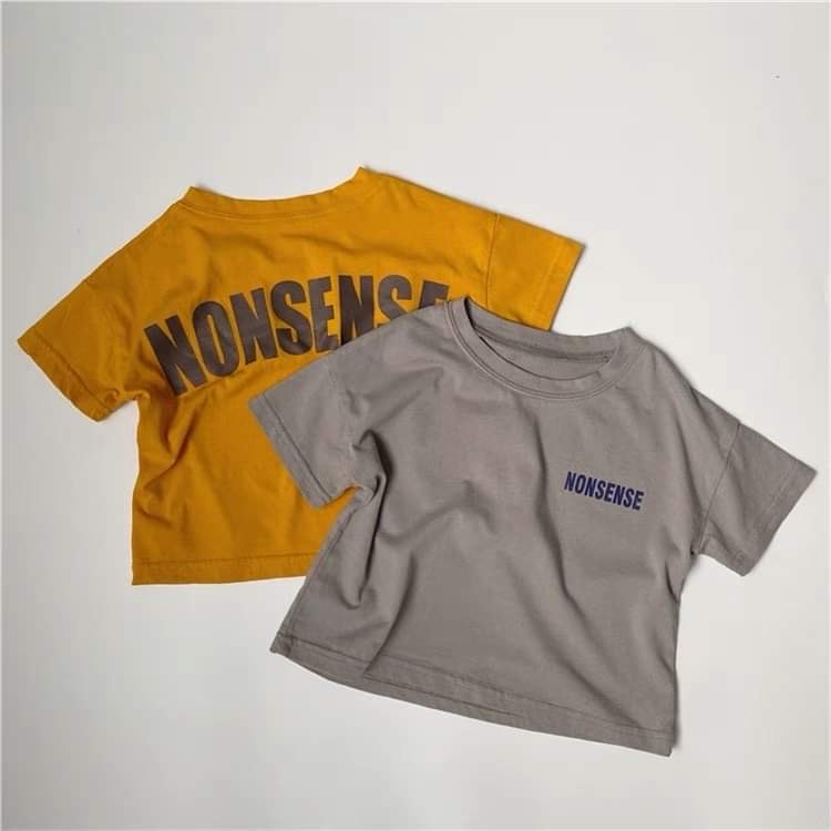 Bộ Quần Jean Và Áo Cộc Tay NonSe Cho Bé Trai Và Bé Gái Chất Liệu Mềm Mịn Thoáng Mát  Heri Kids