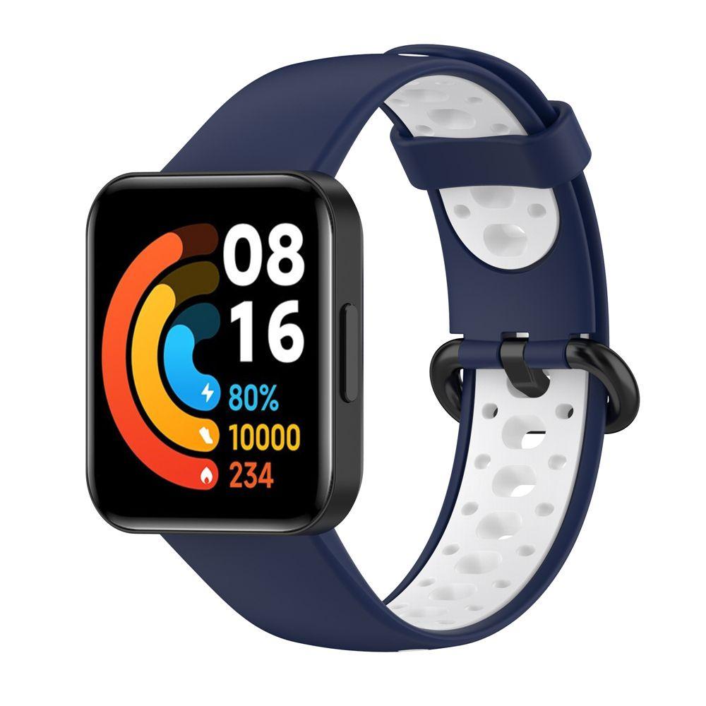 Dây Đeo Thay Thế Chất Liệu Silicon Màu Trơn Cho XiaoMi Redmi Watch 2 Lite