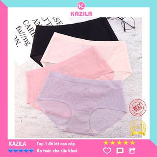 Quần lót nữ thun lạnh dạng lưới sexy freesize, quần xì nữ siêu mỏng thoáng khí co giãn Kazila QLH19