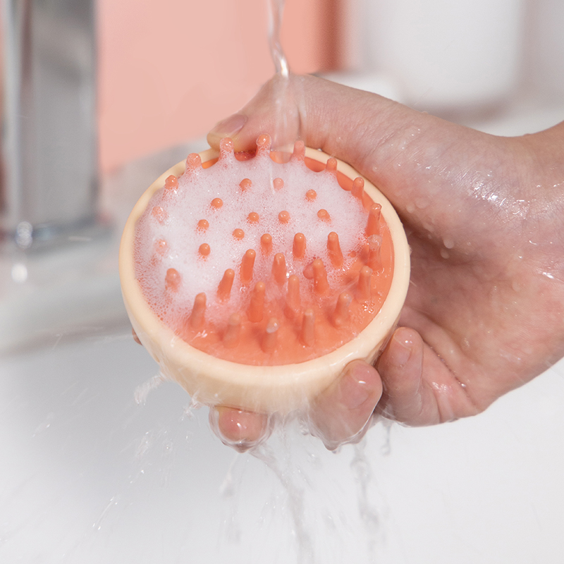 [HÀNG CÓ SẴN] Lược gội đầu silicon an toàn cho cả trẻ nhỏ và người lớn