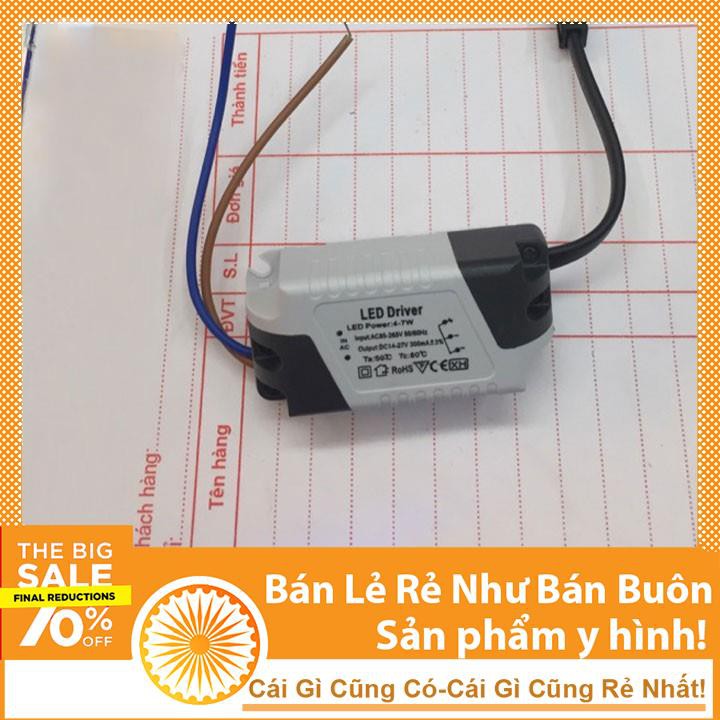 Chấn Lưu 4W - 7W đầu rắc