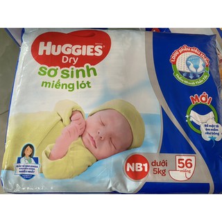 Miếng lót sơ sinh Huggies NB1/NB2