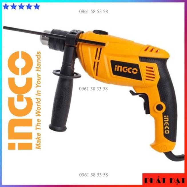 [CHÍNH HÃNG] INGCO Máy khoan búa 13mm 750W Impact Drill ID7508E (TĐSG)