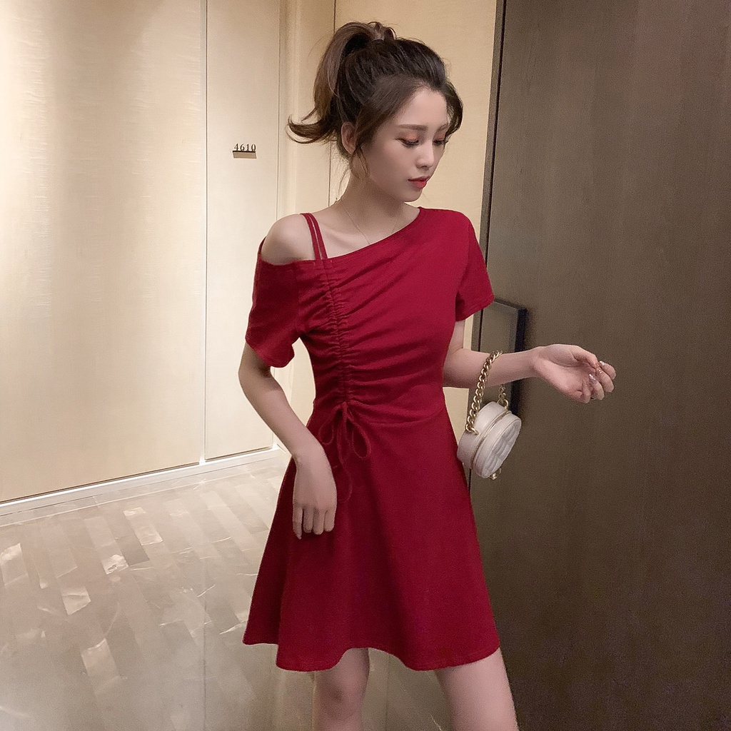 Đầm Thời Trang Retro Cá Tính Quyến Rũ Cho Nữ