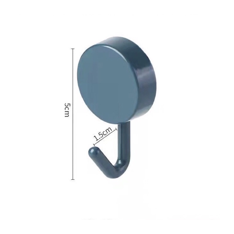 Móc Treo Đồ Hình Tròn Dán Tường Đa Năng Gắn Trang Trí Decor Nhà Cửa Nhiều Màu Sắc.