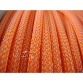 Dây lưới cam 4mm bọc dây nguồn 16-18awg