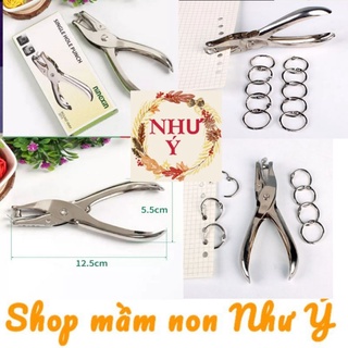 Kìm bấm lỗ kim loại đầu 6li bấm giấy🌻SHOP MẦM NON NHƯ Ý 🌻