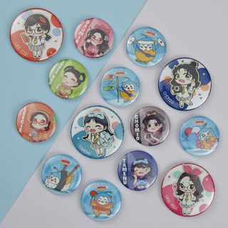 Huy Hiệu Lớp học SIQI Tròn Cài Áo Balo Túi Xách của Lioleo Kids