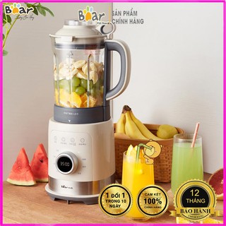 Máy làm sữa hạt đa năng bear pbj-b10u5 1.5l/ sữa đậu nành/ xay sinh tố/ 8 chế độ chức năng 6 lưỡi dao xay cả xương cứng