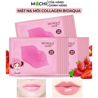 Mặt Nạ Dưỡng Môi Collagen Dưỡng Ẩm Da Môi Giảm Thâm Mềm Môi Mask Môi Bioaqua Nội Địa Trung MOCHI SHOP