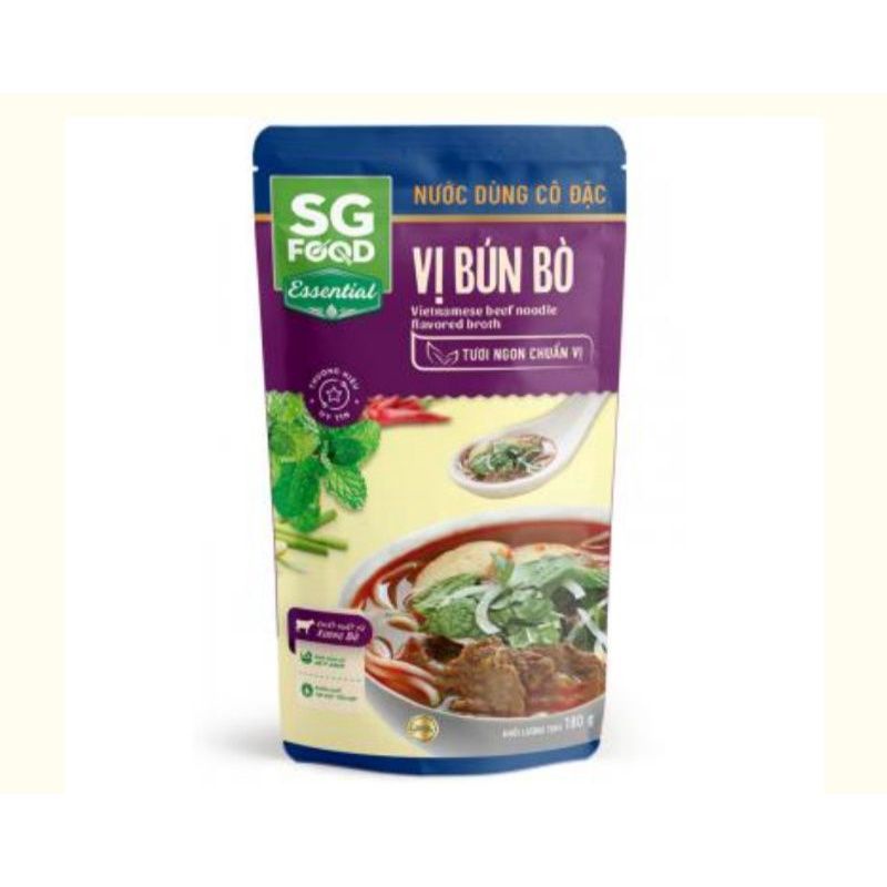 Nước dùng cô đặc SG Food các vị