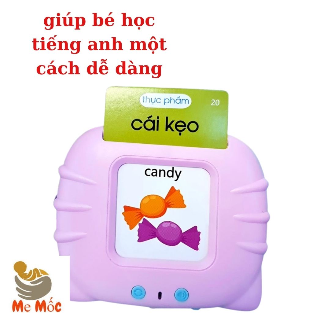 Máy Đọc Thẻ Thông Minh Kết Hợp song ngữ Anh - Việt Giúp Bé Phát Triển Toàn Diện Shop Mẹ Mốc ,MDTAV