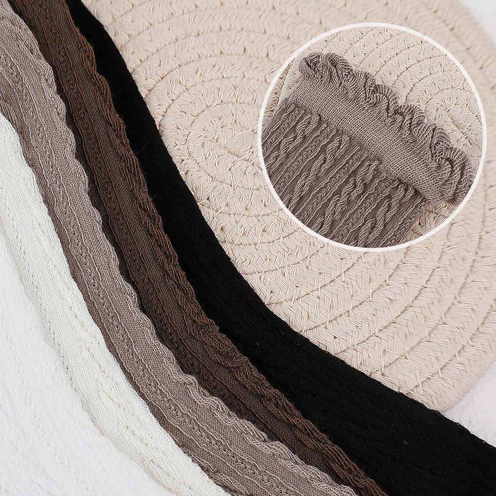 [Mới] Vớ Ống Lửng Mỏng Họa Tiết Kẻ Sọc Thời Trang Thoáng Khí Thoải Mái Phong Cách Hàn Quốc Cho Nữ