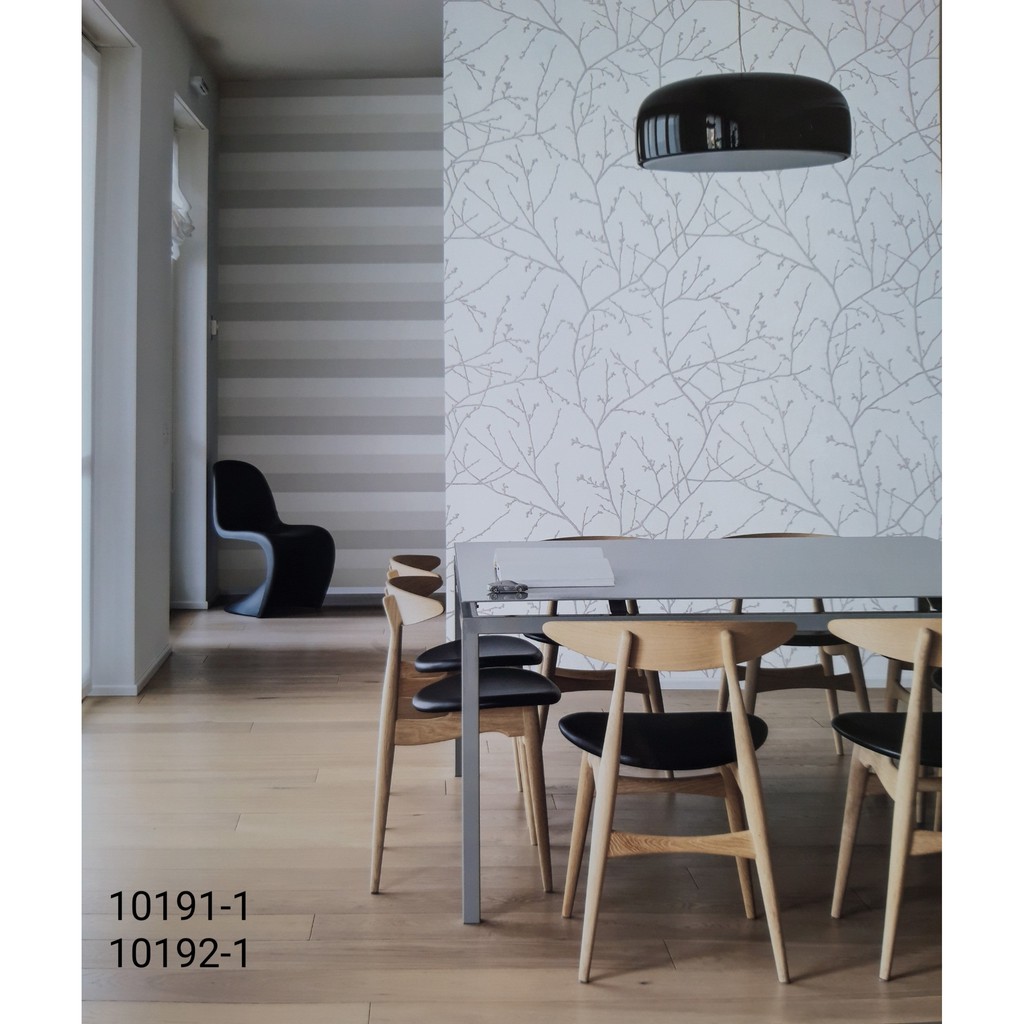 Giấy Dán Tường Hàn Quốc SERENITY siêu xinh khổ 1.06 x 15.6 m Nhiều Màu Lựa Chọn