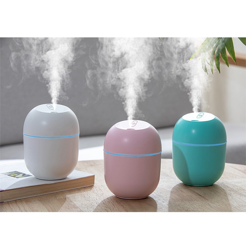 Máy phun sương tạo độ ẩm mini sạc USB tiện dụng