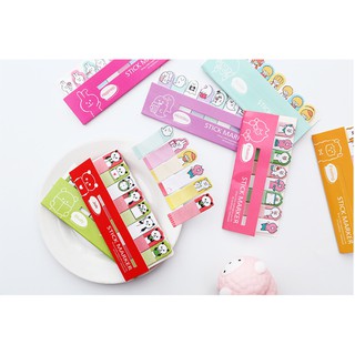 BỘ GIẤY NOTE MINI HÌNH THÚ NHỎ GỌN TIỆN DỤNG DỄ THƯƠNG