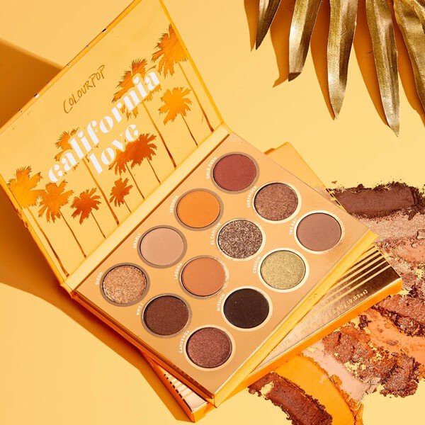 [Có sẵn] Bảng phấn mắt 12 ô ColourPop Pressed Powder Palette - California Love