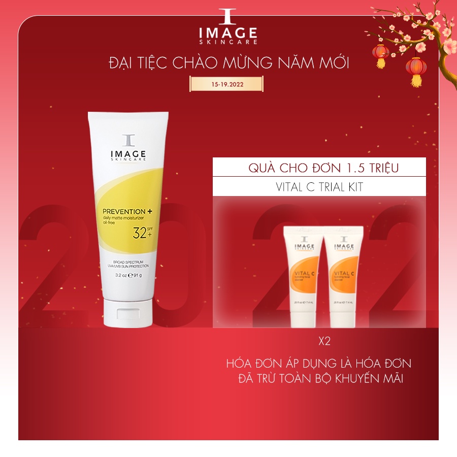 Kem chống nắng dành cho da dầu Image Skincare Prevention+ Daily Matte Moisturizer SPF30+ 91gr