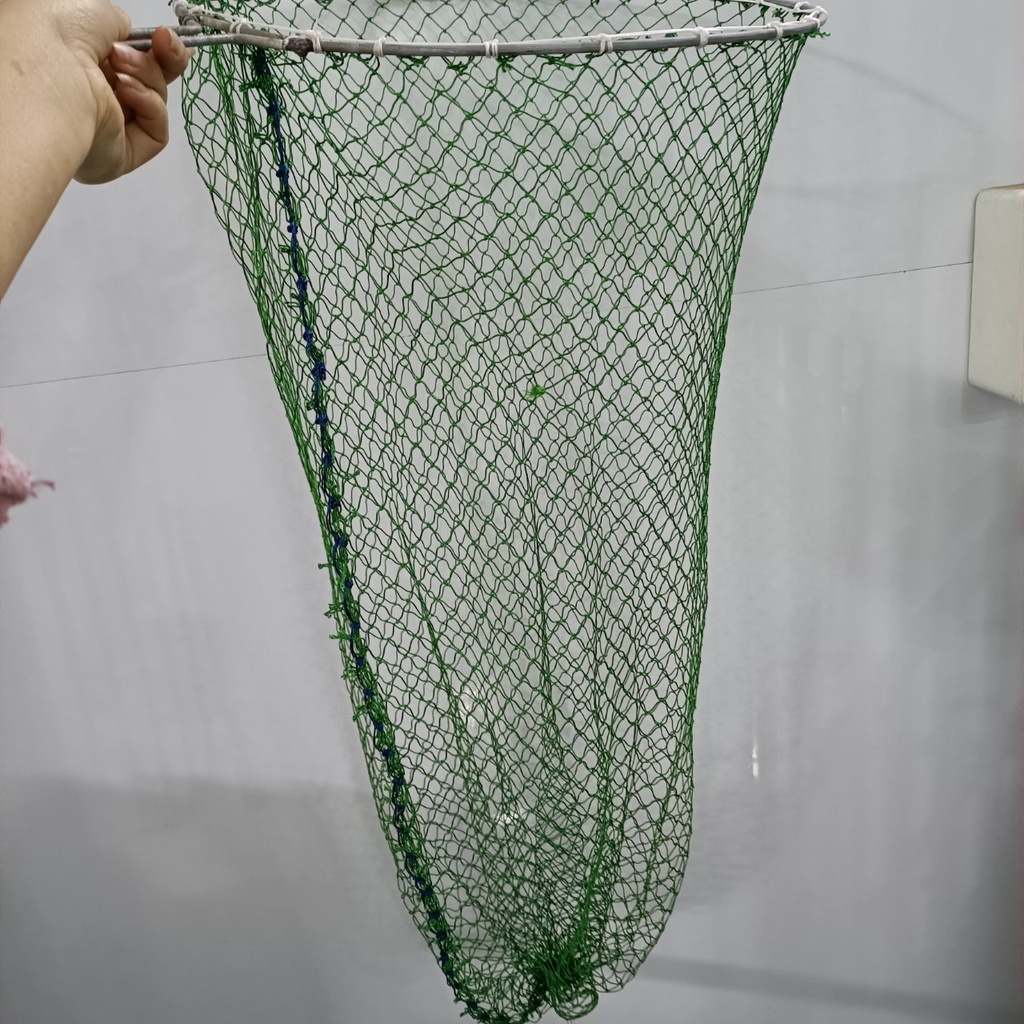 Vợt xúc cá sợi dù A15 sợi 15 khung sắt siêu bền - Thích hợp cho câu cá, vớt rác, ao hồ, thủy sản