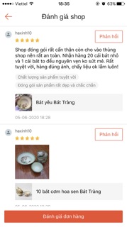 10 bát cơm hoa sen Bát Tràng