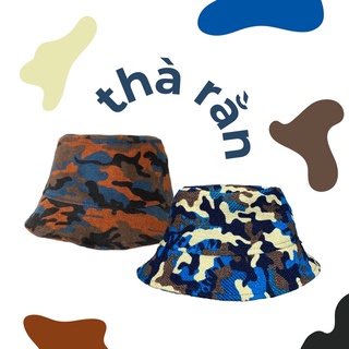 Nón "THÀ RẰN" hoạ tiết camo - rằn ri, phù hợp đội mọi mùa, nam nữ đội đều đẹp