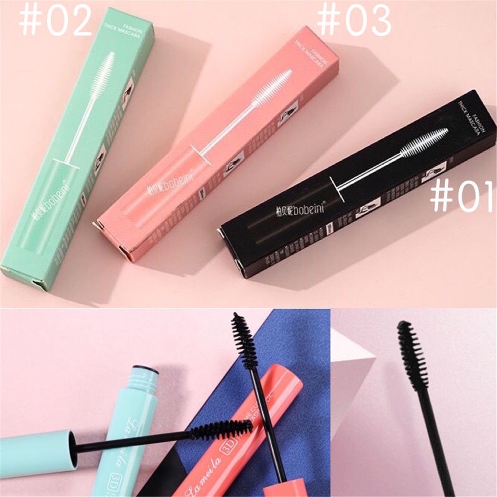 [Hàng mới về] Mascara màu đen lâu trôi chống thấm nước không nhòe chuốt cong mi dành cho người mới bắt đầu