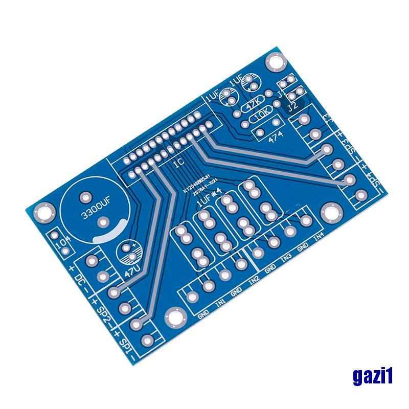 CHANNEL Bộ Khuếch Đại Âm Thanh Tda7388 4x41w Dc 12v Btl Pc Cho Xe Hơi