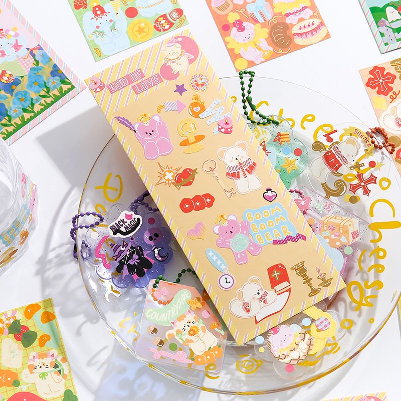 Sticker INFEEL.ME dán trang trí gooka phong cách độc đáo sáng tạo