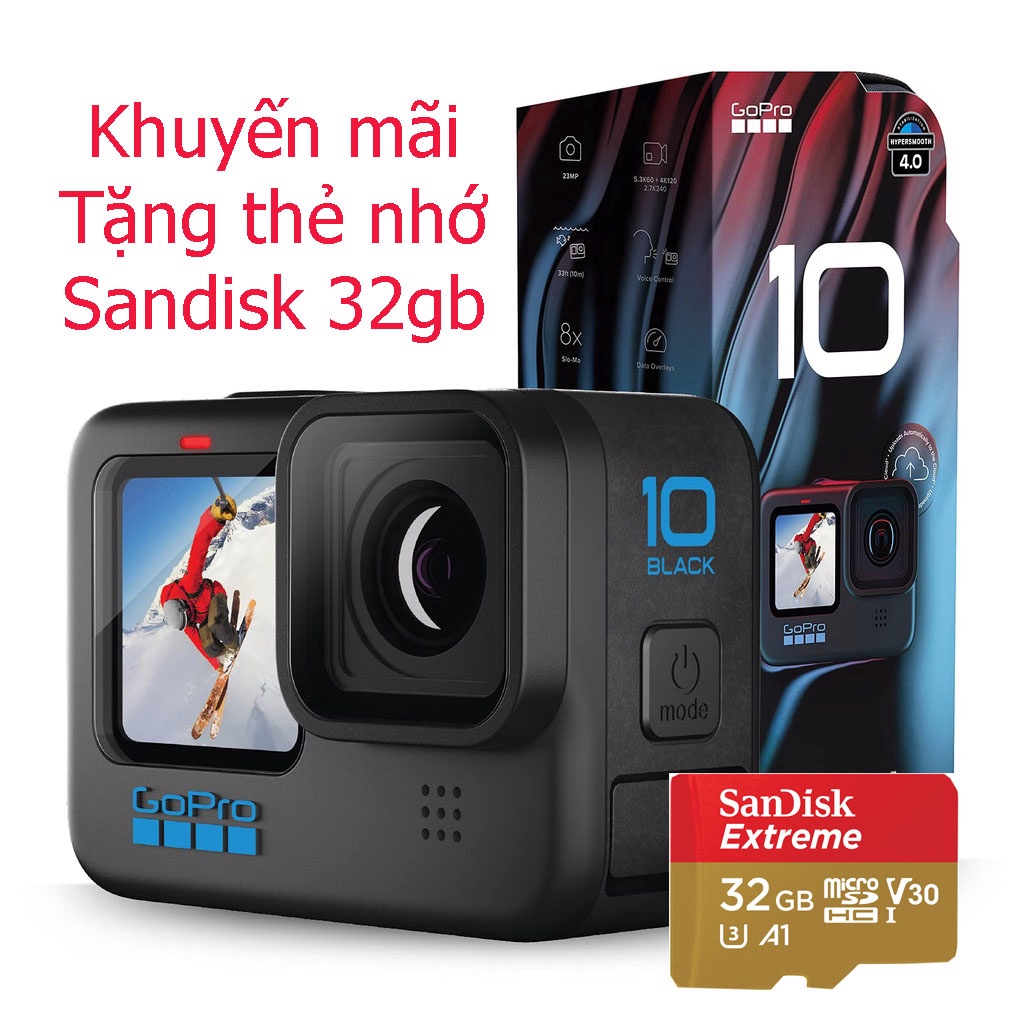 Máy quay hành động GoPro HERO 10 Black