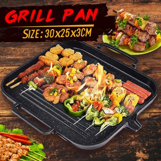Chảo nướng thịt không dính tiện lợi
