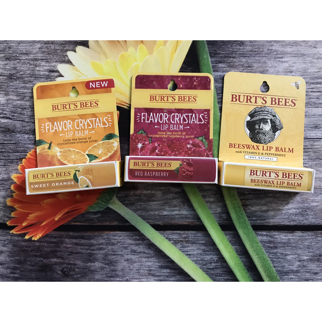 👄Son dưỡng 100% thiên nhiên không màu BURT’S BEES - Mỹ👄 | BigBuy360 - bigbuy360.vn