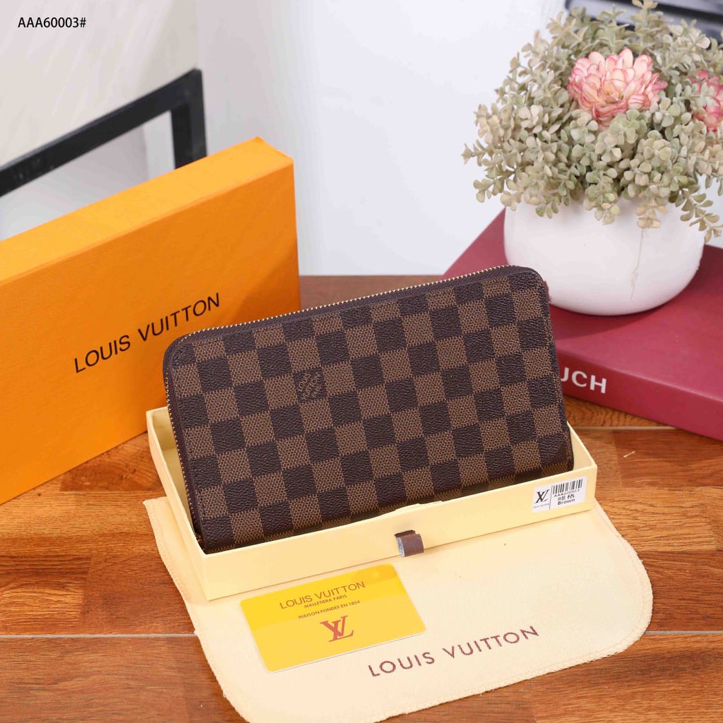 Lv Hộp Đựng Ví Khóa Kéo Hình Tròn Aaa60003F