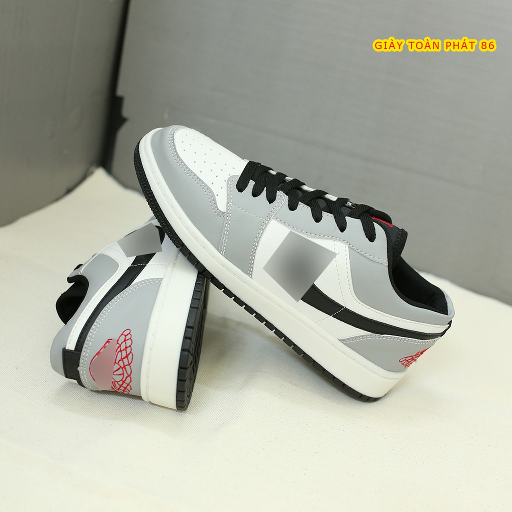 [Mã FAGREEN245 giảm 10% tối đa 30k đơn từ 99k] Giày Sneaker Thể Thao Jd1 Nam Nữ cao thấp màu Xám | BigBuy360 - bigbuy360.vn
